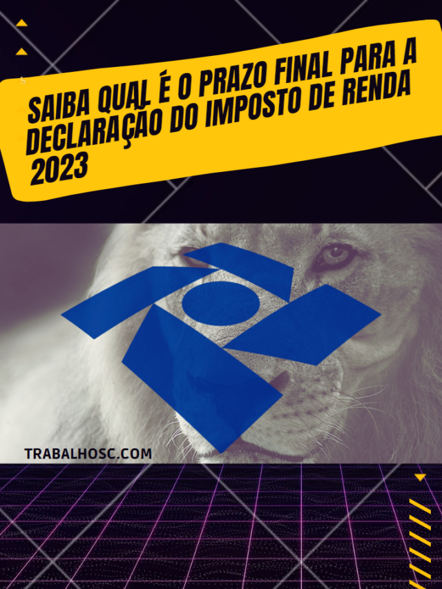 DECLARAÇÃO DO IMPOSTO DE RENDA- 2023-05-02
