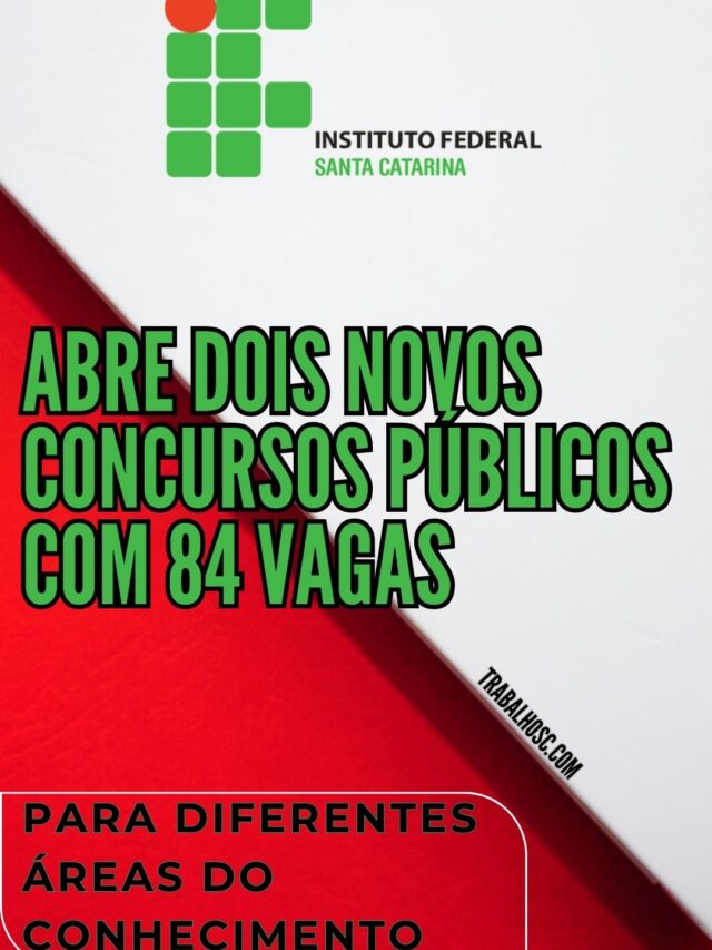 abre dois novos Concursos Públicos com 84 vagas-2023-05-05