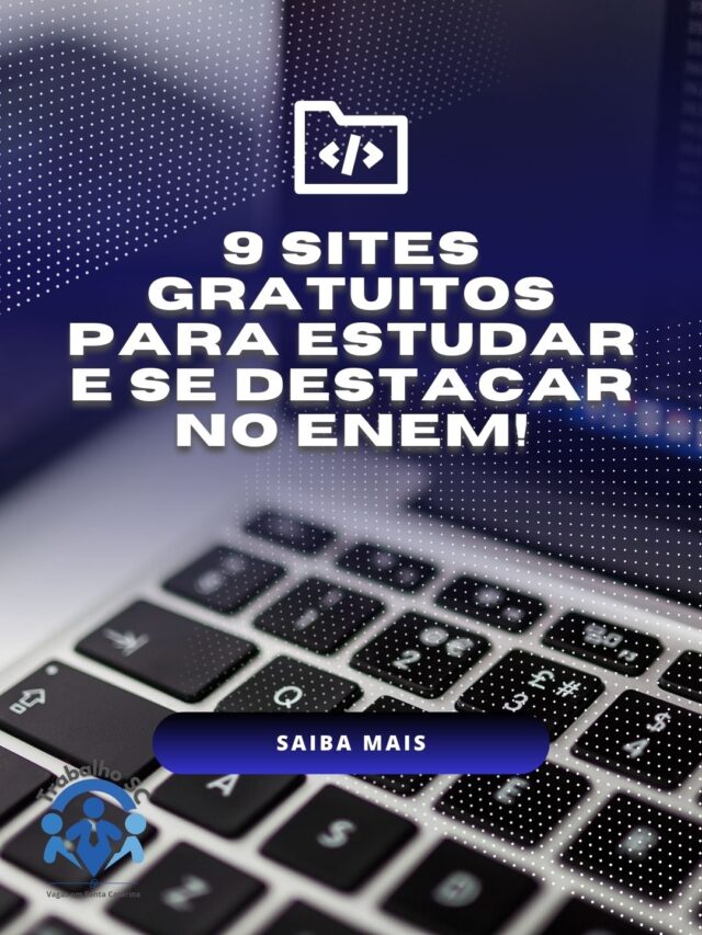 9 SITES GRATUITOS PARA ESTUDAR E SE DESTACAR NO ENEM!