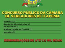 Concurso Público da Câmara de Vereadores de Itapema-2023-08-18